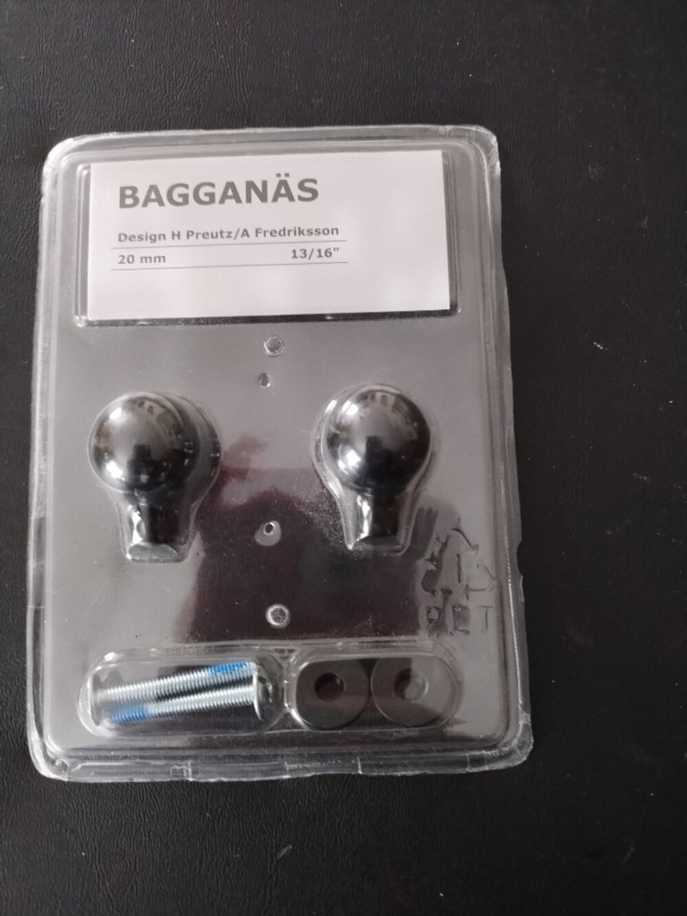 Ikea Bagganas Door Knobs-set of 2